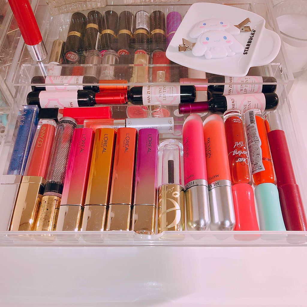 重なるアクリルケース横型3段/無印良品/その他化粧小物を使ったクチコミ(4枚目)