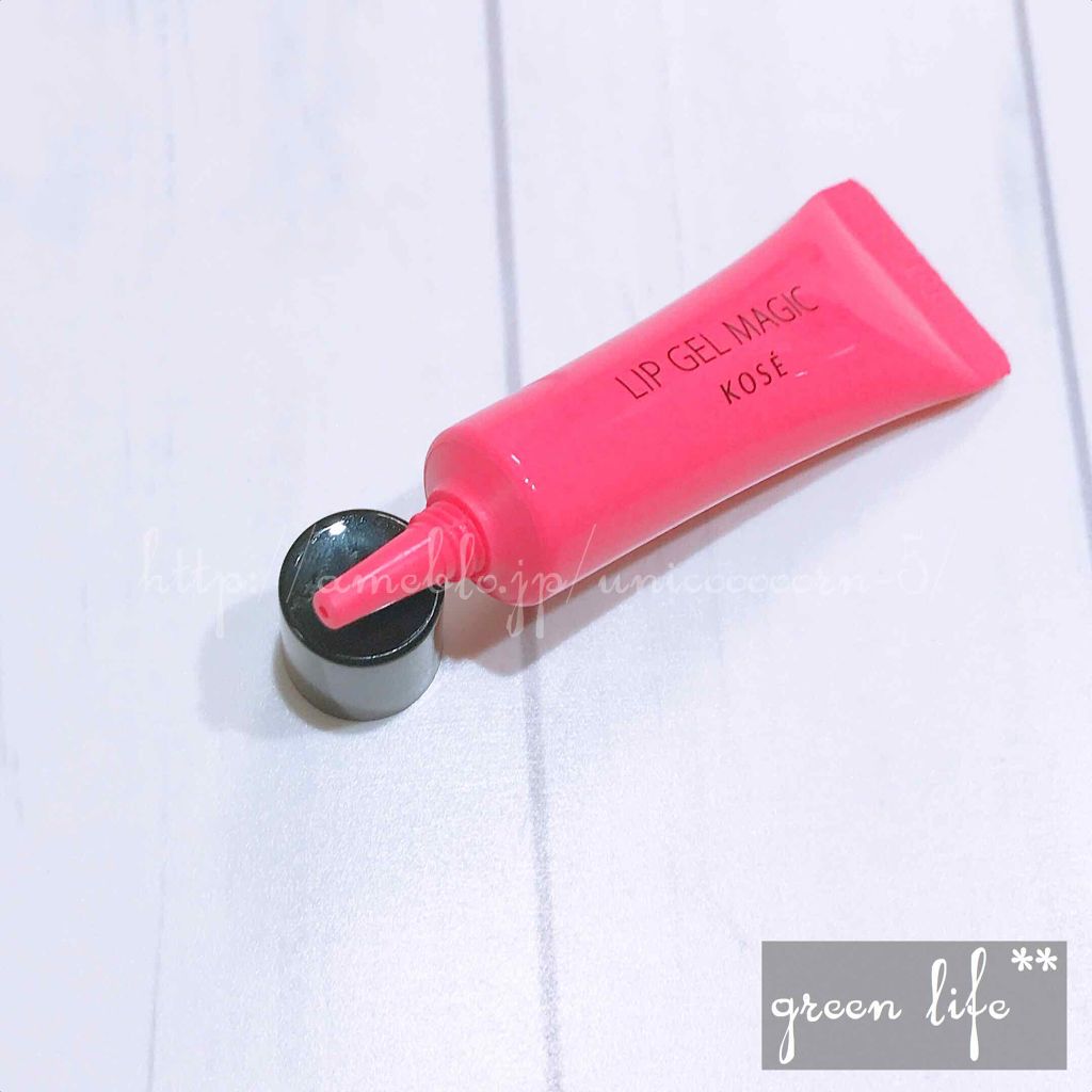 リップ ジェル マジック EX/コーセーコスメニエンス/リップオイルを使ったクチコミ(3枚目)