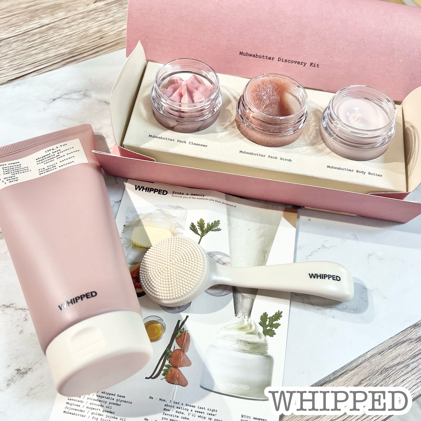 ホイップドムファバターヴィーガントッピングボディバター/WHIPPED/ボディクリームを使ったクチコミ（1枚目）