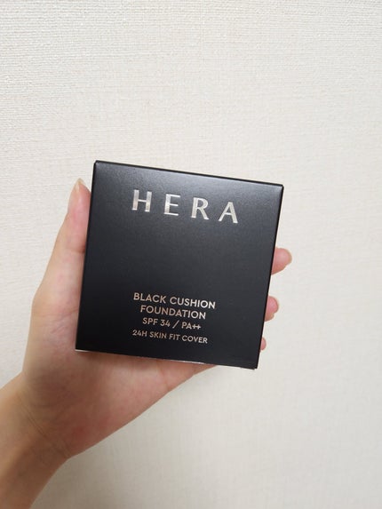 ブラック クッション ファンデーション/HERA/クッションファンデーションを使ったクチコミ(6枚目)