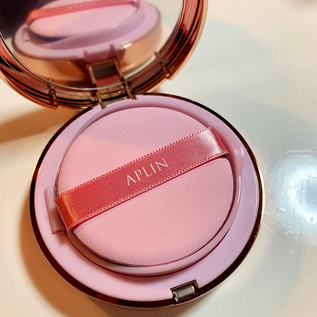 ピンクティーツリーカバークッション/APLIN/クッションファンデーションを使ったクチコミ(2枚目)