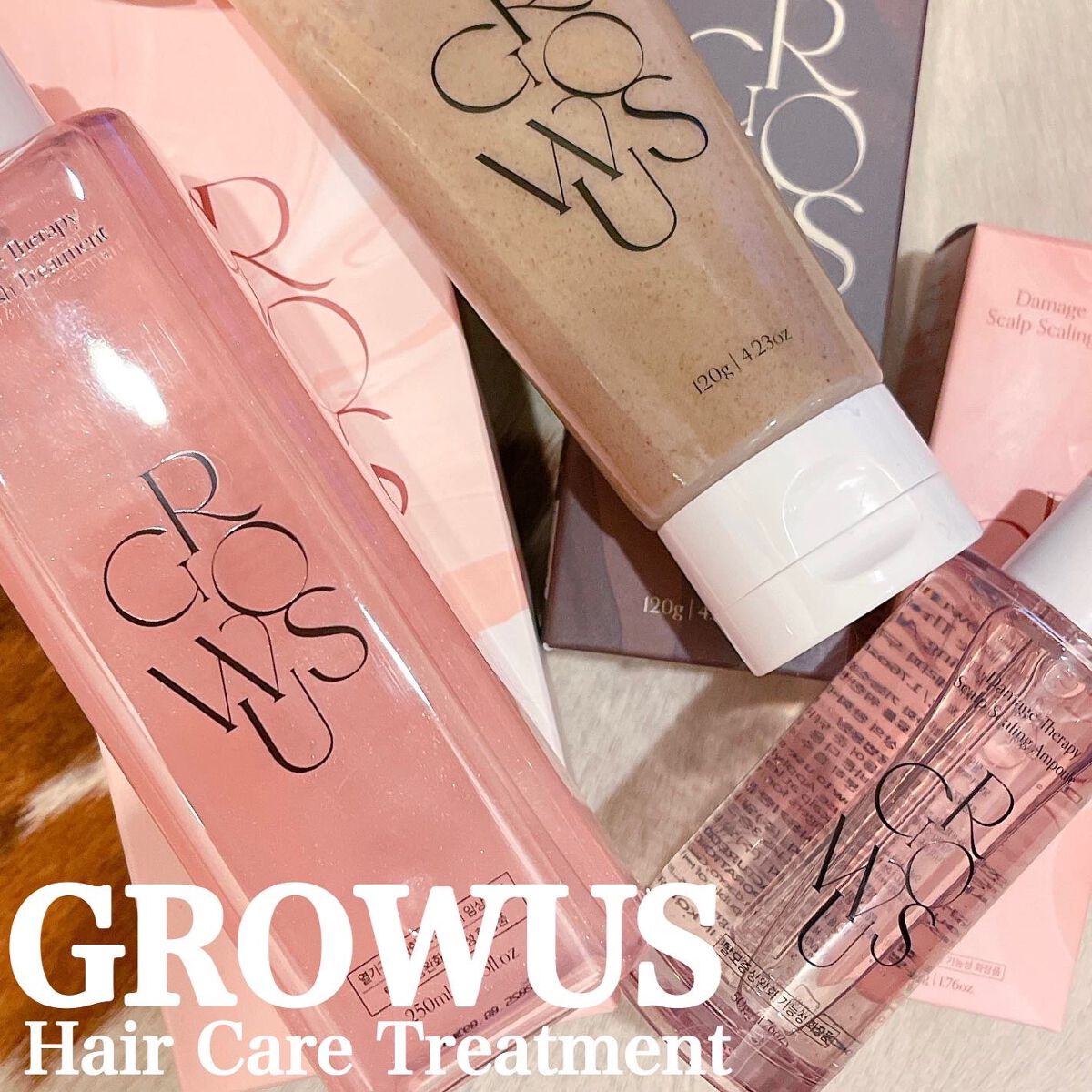 シーソルトセラピースカルプスケーラー/GROWUS/ヘッドスクラブを使ったクチコミ(1枚目)