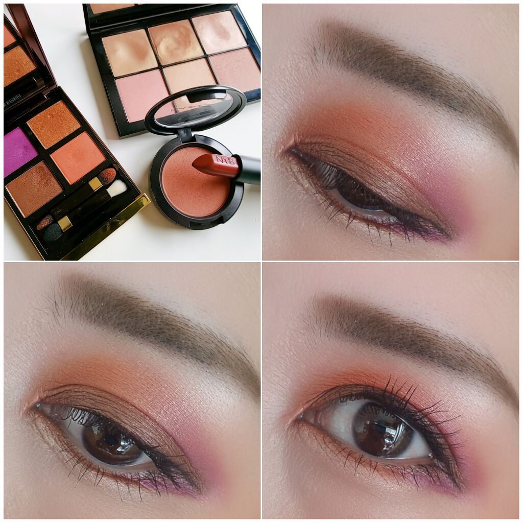 オーバーラスト チークパレット/NARS/パウダーチークを使ったクチコミ（3枚目）