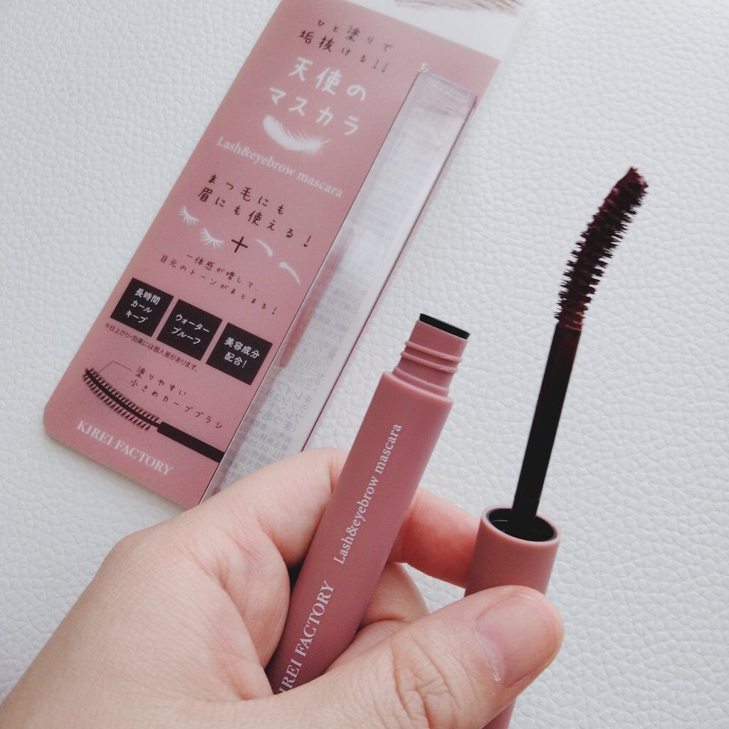 ラッシュ&amp;アイブロウマスカラ/KIREI FACTORY/マスカラを使ったクチコミ（3枚目）