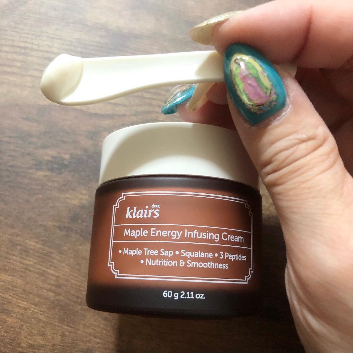 メープルエナジーインフュージングクリーム/Klairs/フェイスクリームを使ったクチコミ(2枚目)