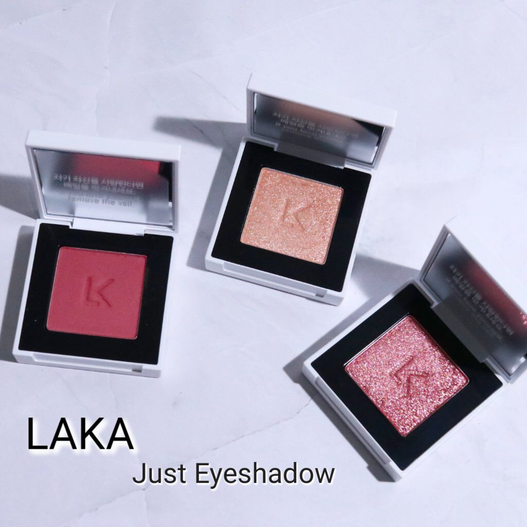 ジャストアイシャドウ/Laka/単色アイシャドウを使ったクチコミ（1枚目）