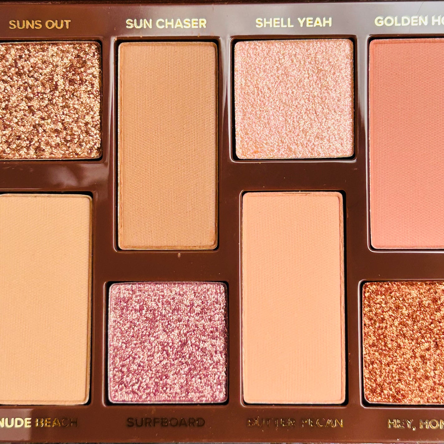 ボーンディスウェイ サンセット ストリップ アイシャドウ パレット/Too Faced/アイシャドウパレットを使ったクチコミ(4枚目)