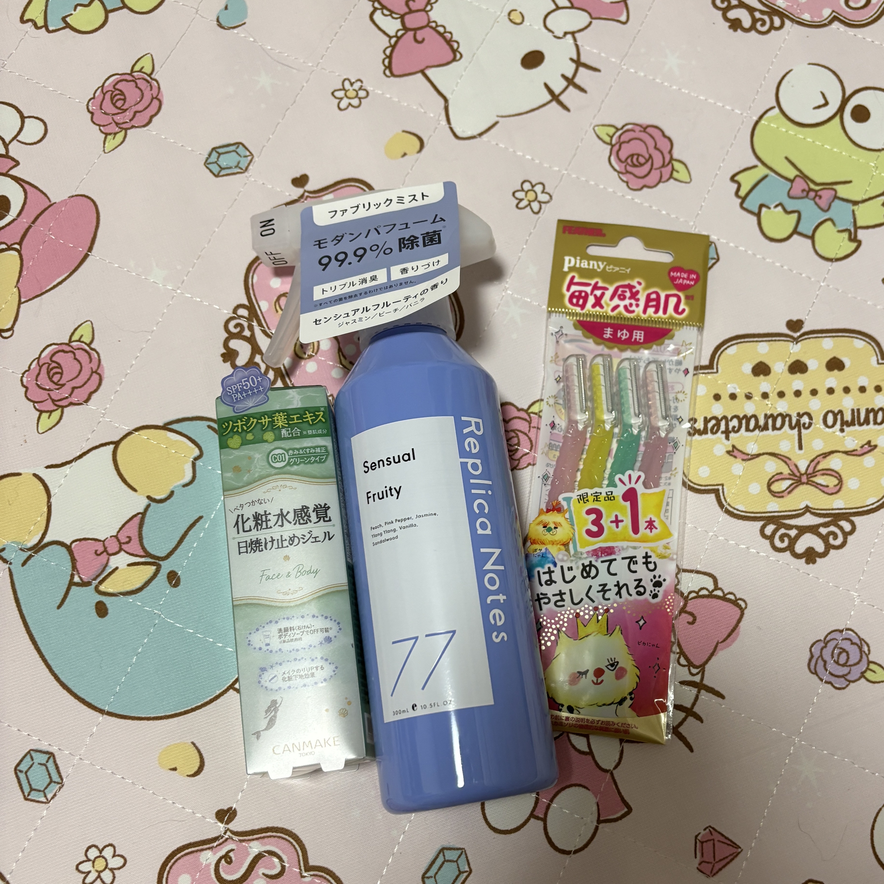 ファブリックミスト センシュアルフルーティ 本体/Replica Notes/ファブリックミストを使ったクチコミ（1枚目）