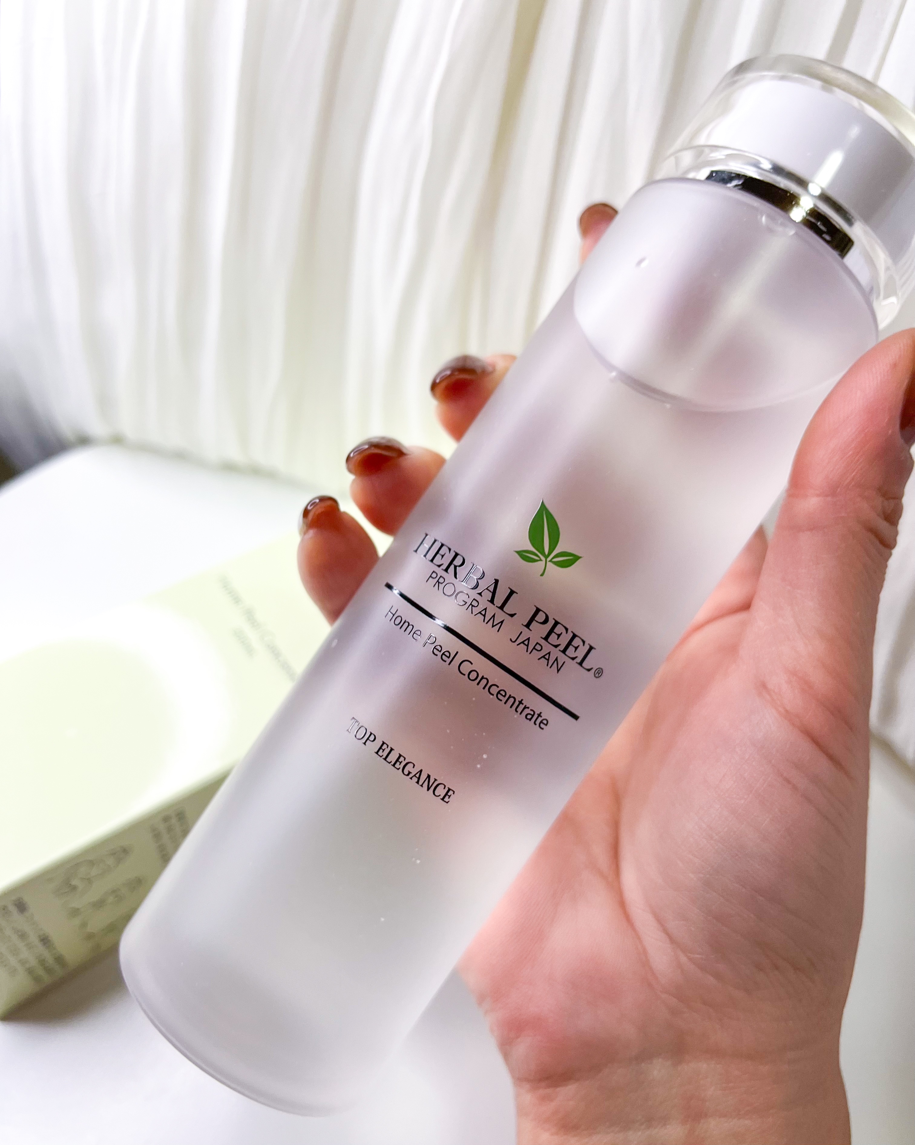 ホームピールコンセントレート/HERBAL PEEL/化粧水を使ったクチコミ（2枚目）