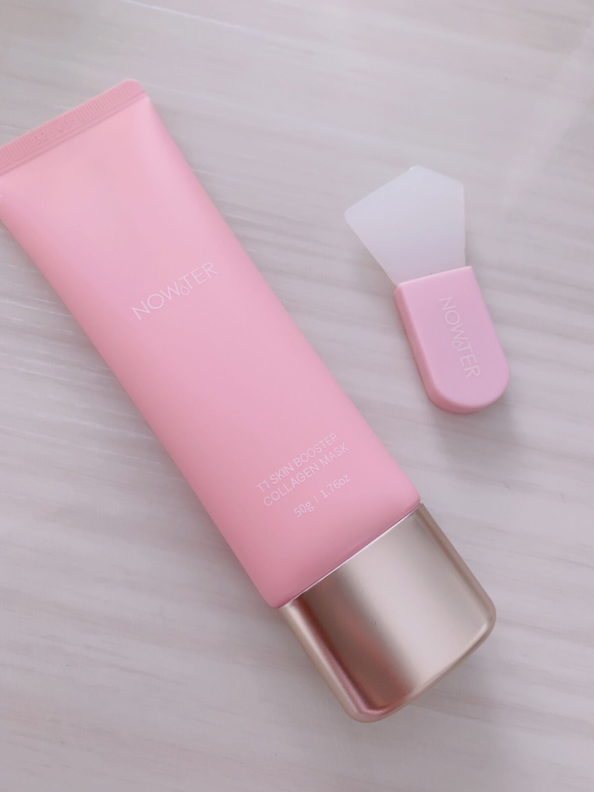 T1 スキンブースター コラーゲンマスク/NOWATER/シートマスク・パックを使ったクチコミ(2枚目)