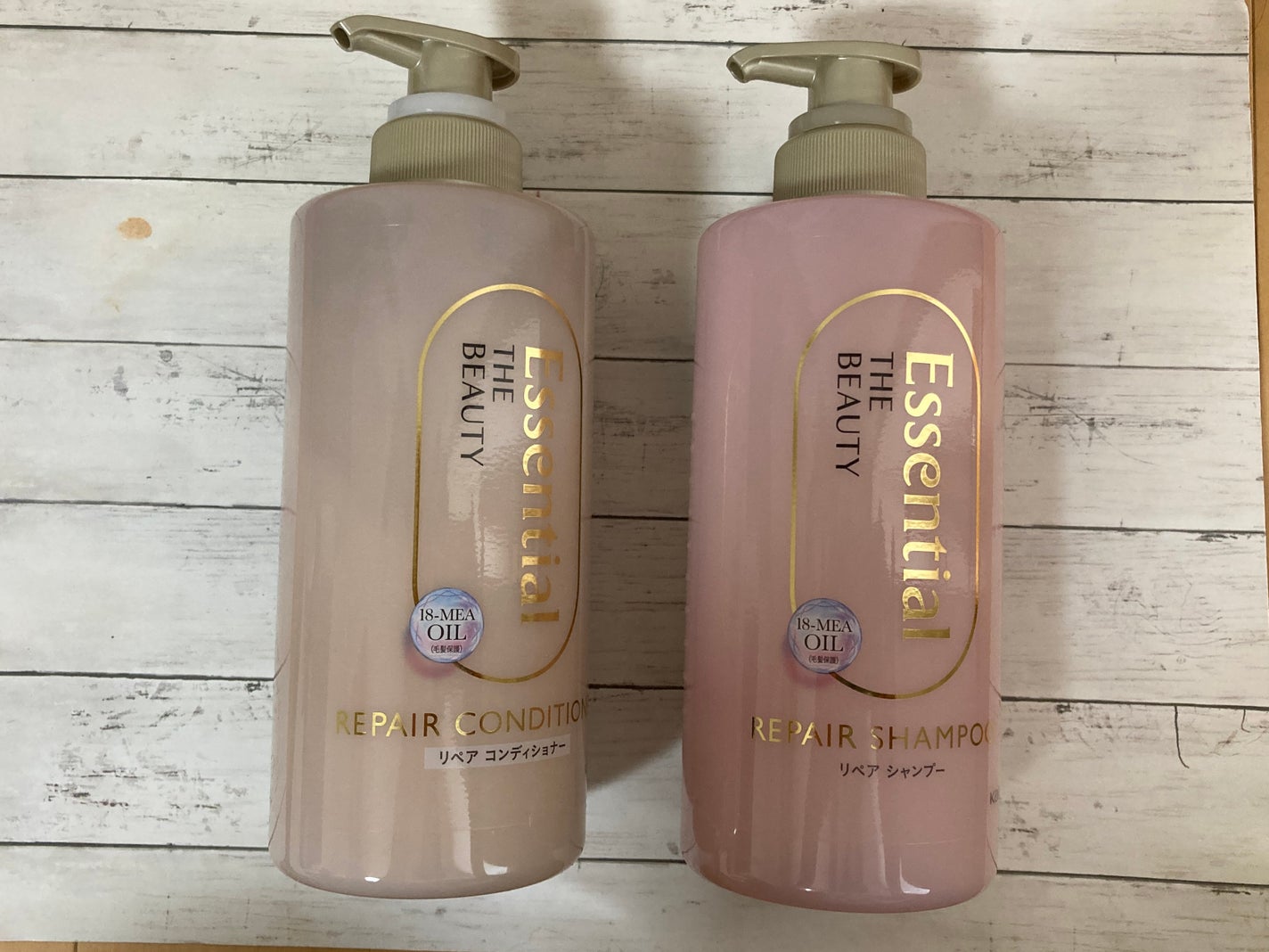 ザビューティ リペアシャンプー・コンディショナー/エッセンシャル/市販シャンプーを使ったクチコミ(2枚目)