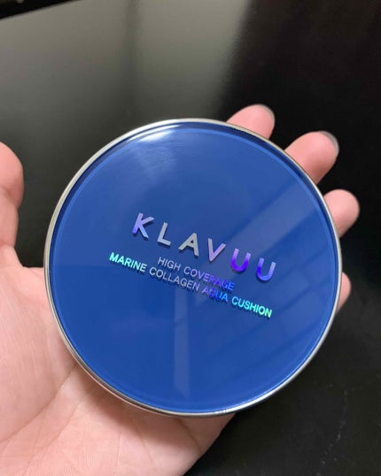ブルーパールマリンコラーゲンアクアクッション/KLAVUU/クッションファンデーションを使ったクチコミ(2枚目)