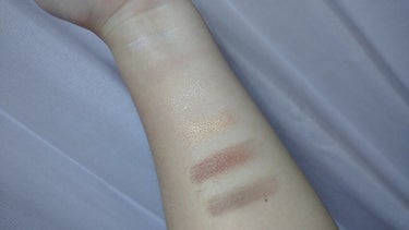 AC カラーアイパレット 01 ベーシックブラウン/AC MAKEUP/アイシャドウパレットを使ったクチコミ（3枚目）