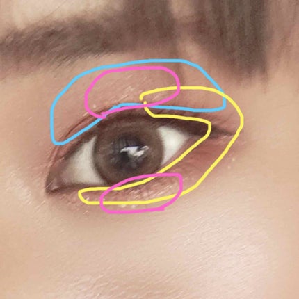 ジューシーピュアアイズ/キャンメイク/アイシャドウパレットを使ったクチコミ(3枚目)