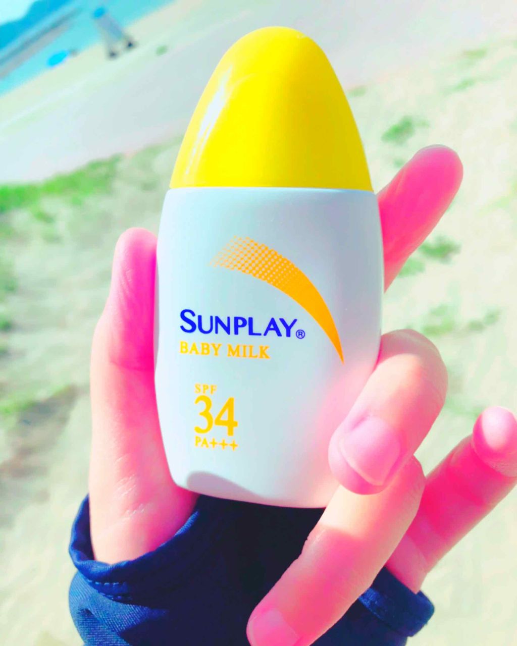 サンプレイベビーミルク/メンソレータム/日焼け止めミルクを使ったクチコミ（1枚目）