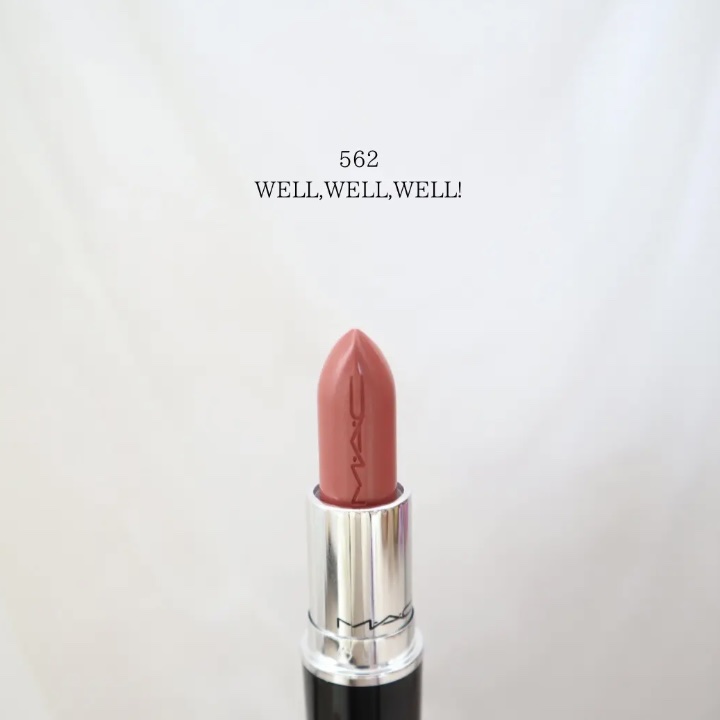 ラスターガラス リップスティック ウェルウェルウェル/M・A・C/口紅を使ったクチコミ（2枚目）