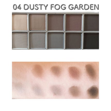 ベターザンパレット/rom&nd/アイシャドウパレットを使ったクチコミ(4枚目)