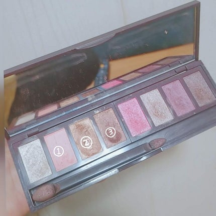 グラマラスリッチ アイパレット (クリスマスコフレ 2018)/Visée/メイクアップキットを使ったクチコミ(2枚目)