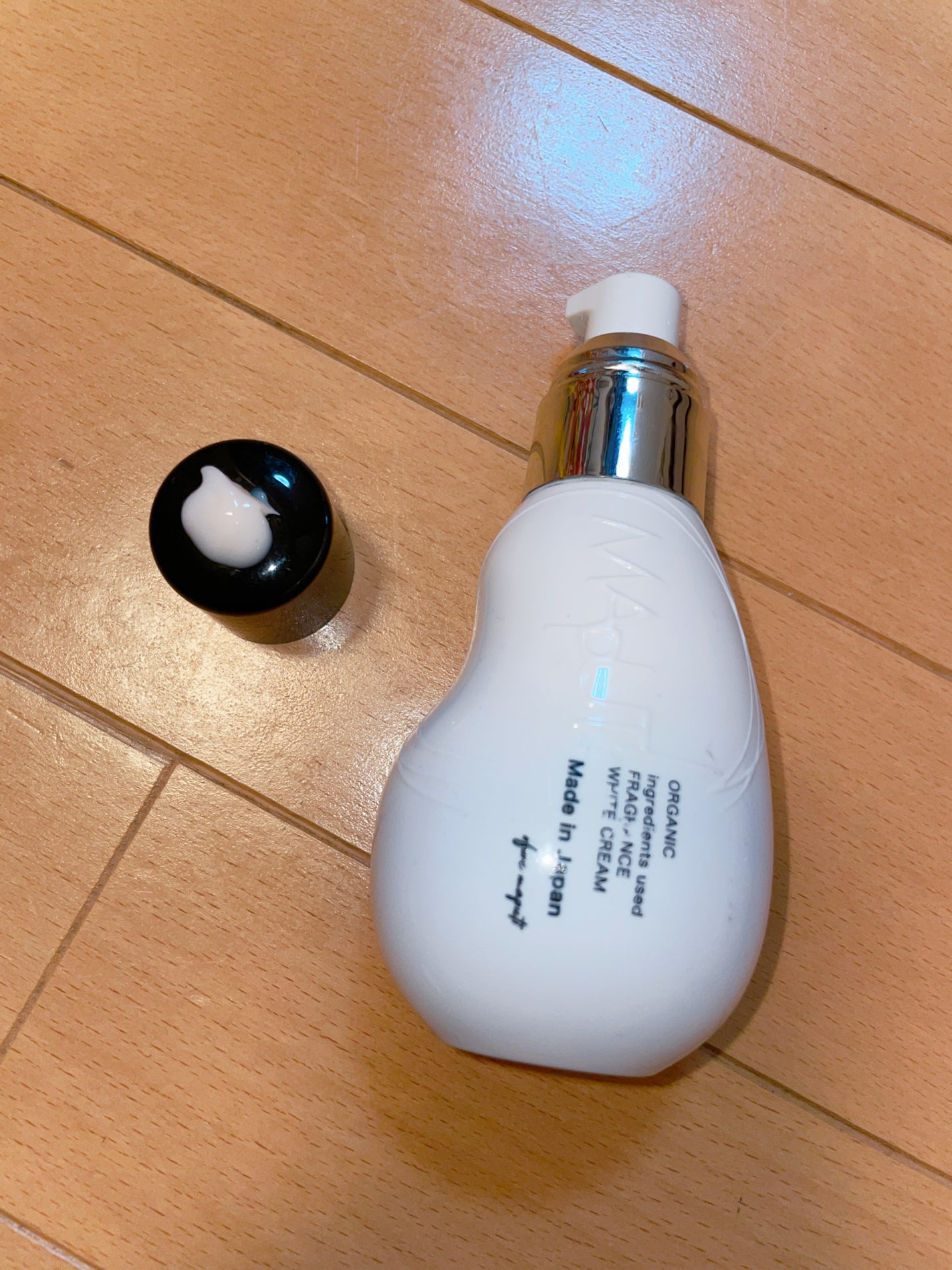 オーガニックフレグランスホワイトクリーム/MAPUTI/デリケートゾーンケアを使ったクチコミ(1枚目)