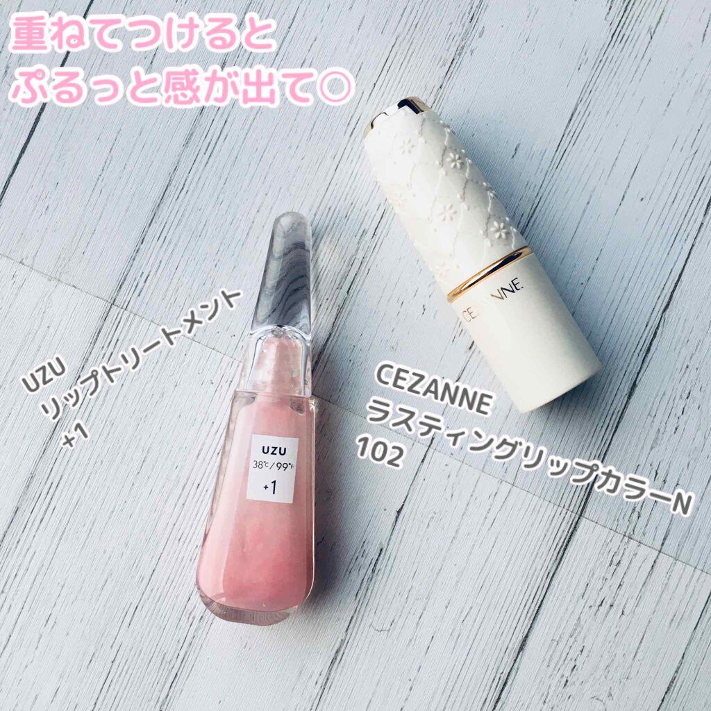 ラスティング リップカラーN/CEZANNE/口紅を使ったクチコミ（2枚目）