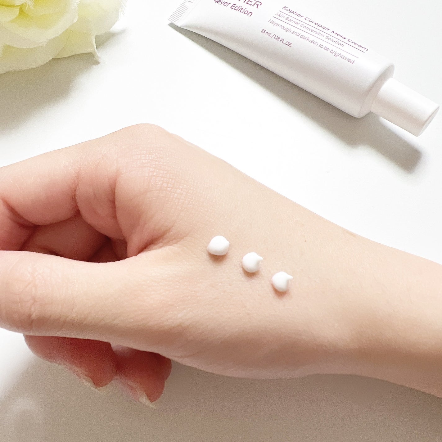 CUREPAIR MELA CREAM /KOPHER/フェイスクリームを使ったクチコミ(2枚目)