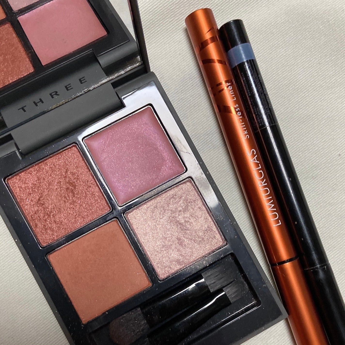 ディメンショナルビジョンアイパレット/THREE/アイシャドウパレットを使ったクチコミ(1枚目)