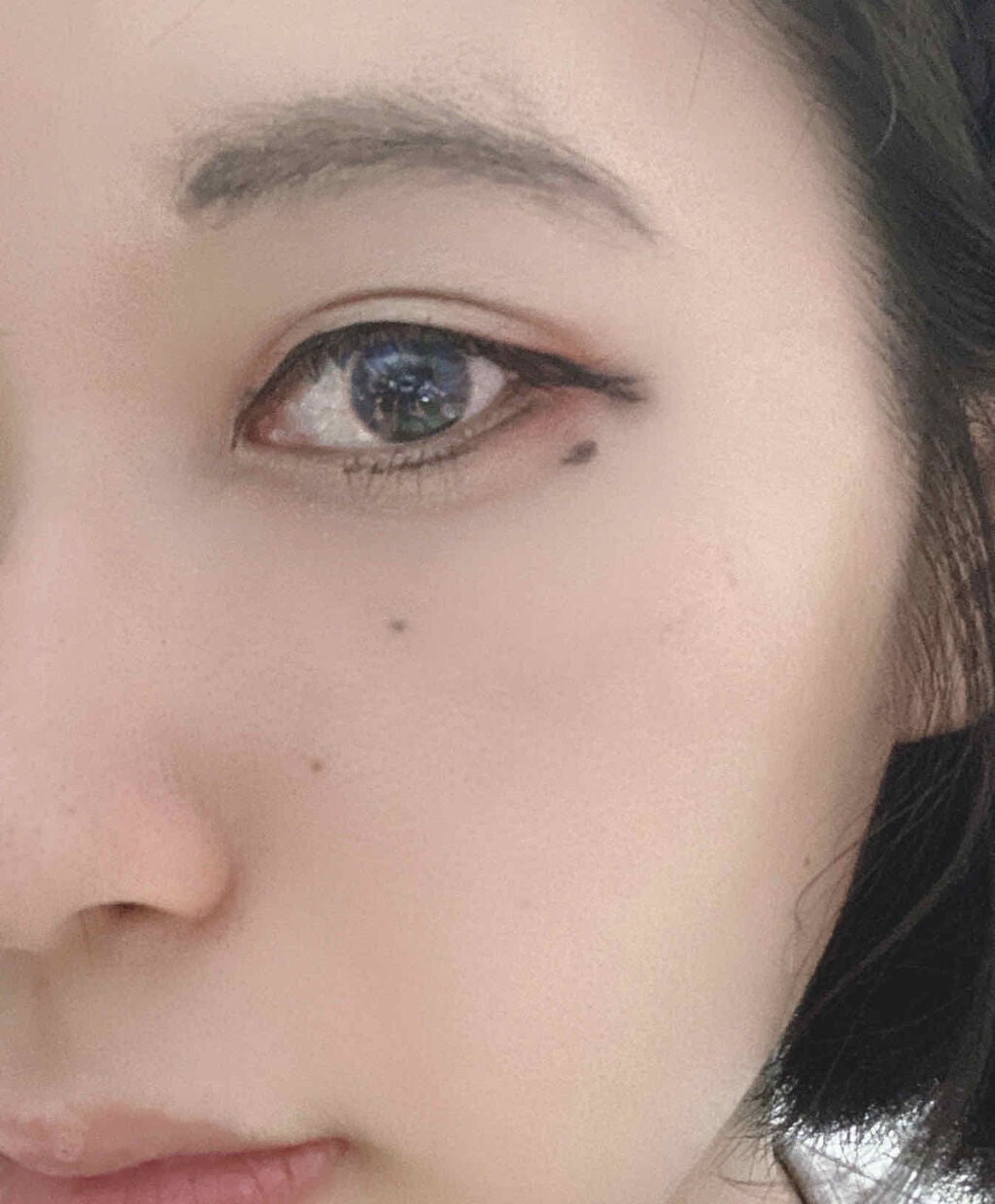 EYE OPENING LINER/UZU BY FLOWFUSHI/リキッドアイライナーを使ったクチコミ(1枚目)