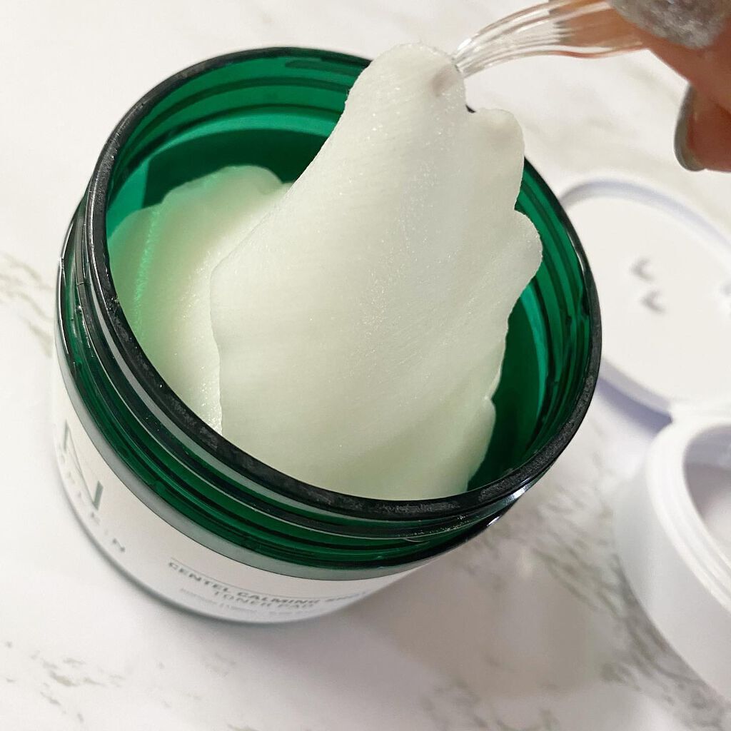 センテルカーミングショットトナーパッド/AMPLE:N/トナーパッドを使ったクチコミ(5枚目)