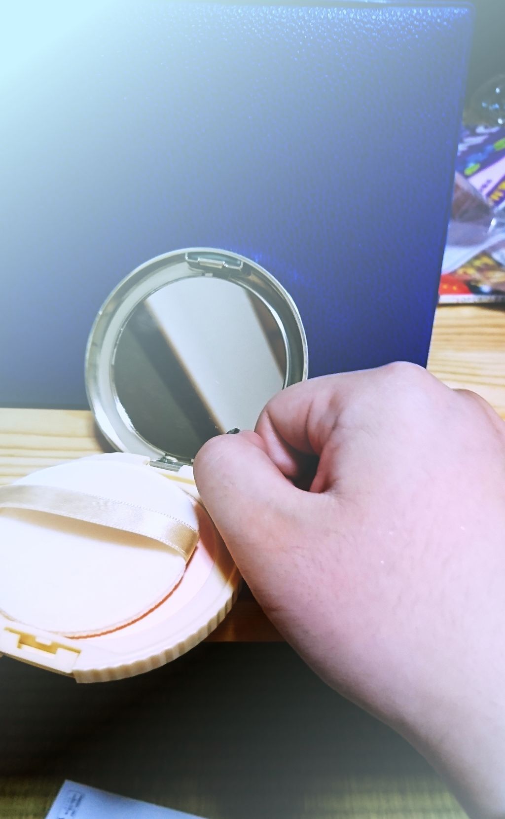 【旧品】マシュマロフィニッシュパウダー/キャンメイク/プレストパウダーを使ったクチコミ(3枚目)