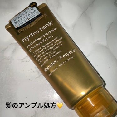 ダメージリペア ハイドロモイスト ヘアマスク/hydrotank/洗い流すヘアトリートメントを使ったクチコミ（1枚目）