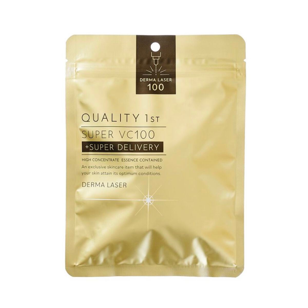 ダーマレーザースーパーVC100マスク/クオリティファースト/シートマスク・パックを使ったクチコミ(1枚目)