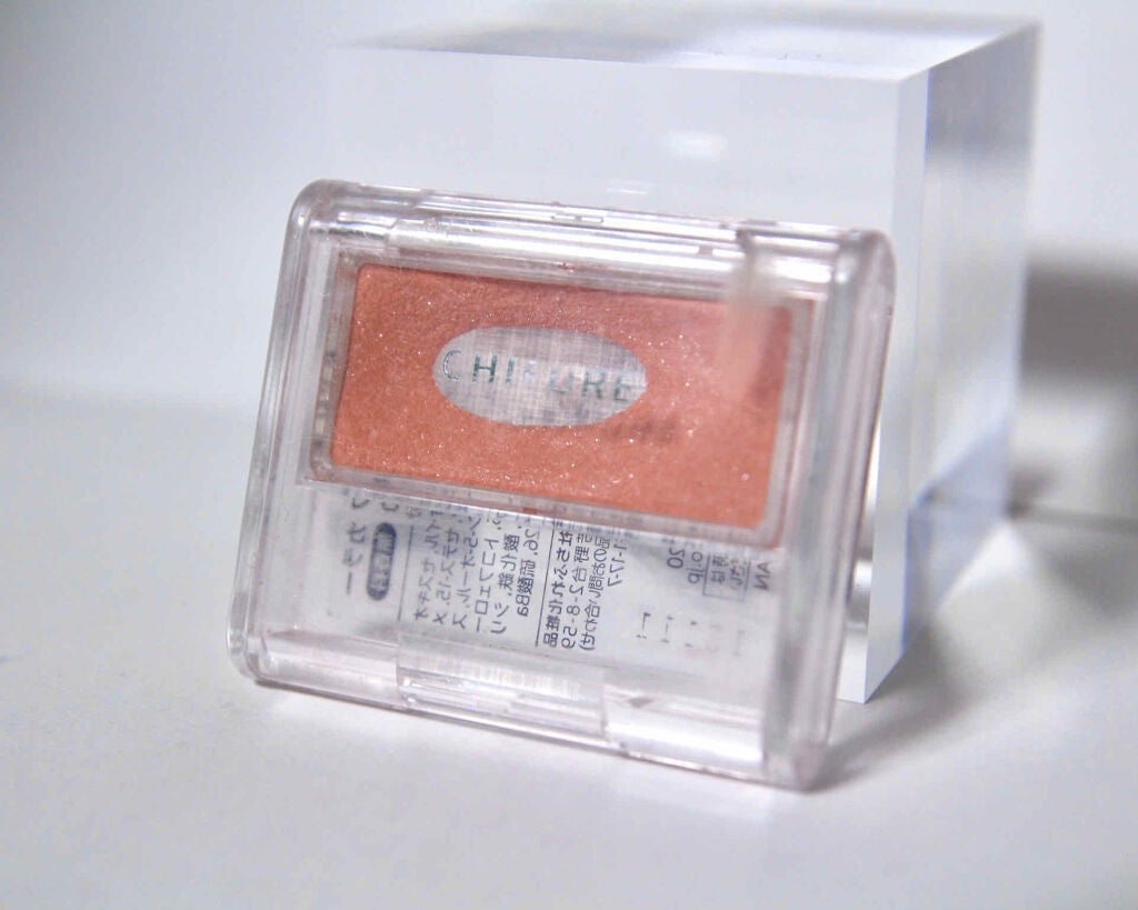 チーク カラー(ブラシ付)/ちふれ/パウダーチークを使ったクチコミ(1枚目)