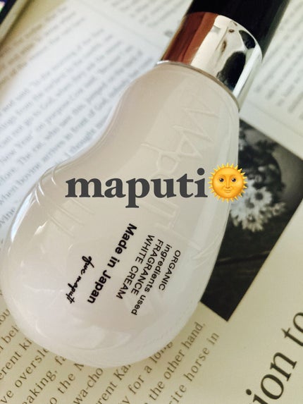 オーガニックフレグランスホワイトクリーム/MAPUTI/デリケートゾーンケアを使ったクチコミ(1枚目)