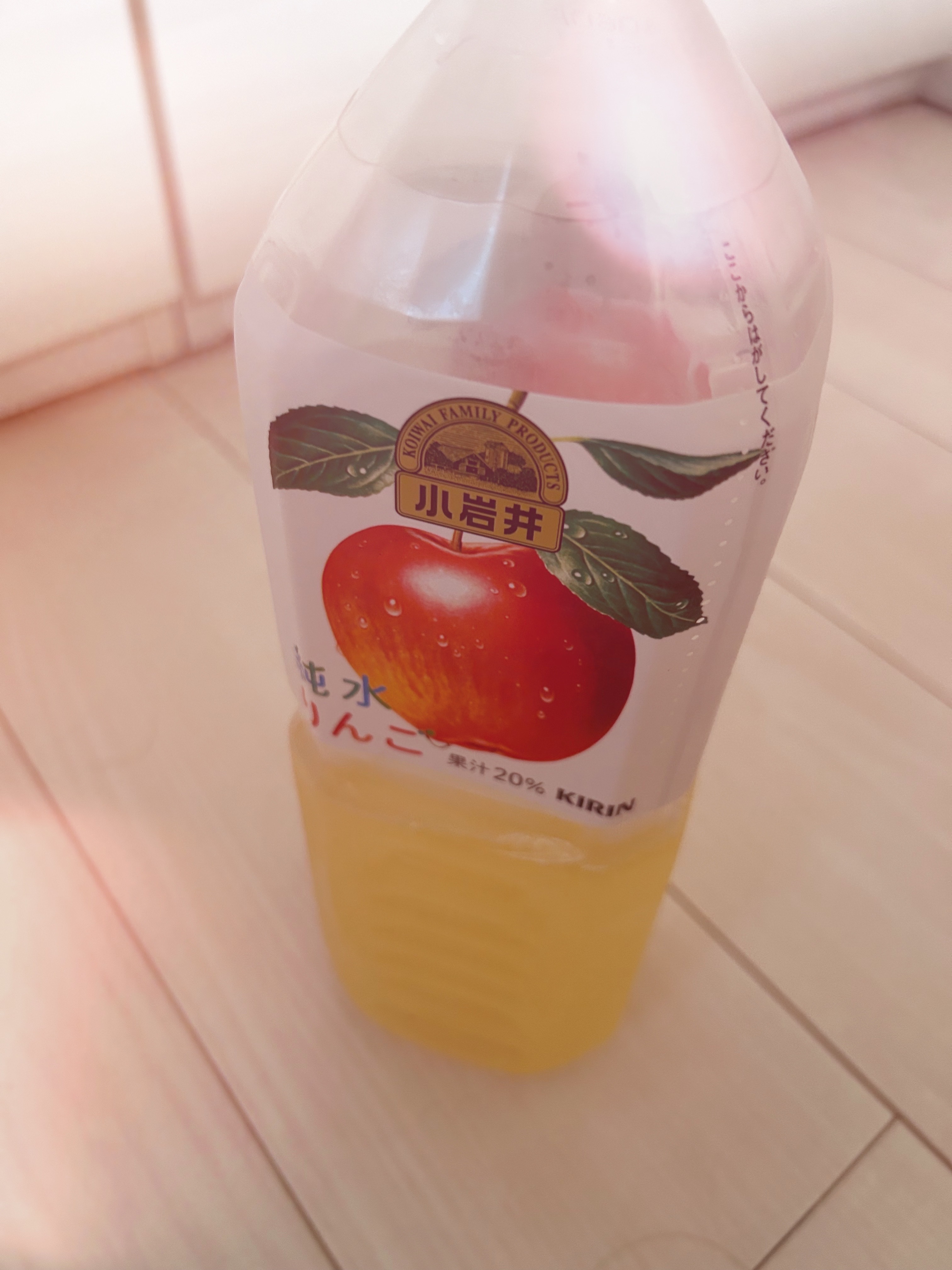 小岩井 純水りんご/キリンビバレッジ/ドリンクを使ったクチコミ（1枚目）
