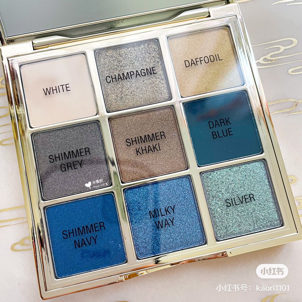 長相思シリーズ 9色アイシャドウパレット/CATKIN/アイシャドウパレットを使ったクチコミ(2枚目)