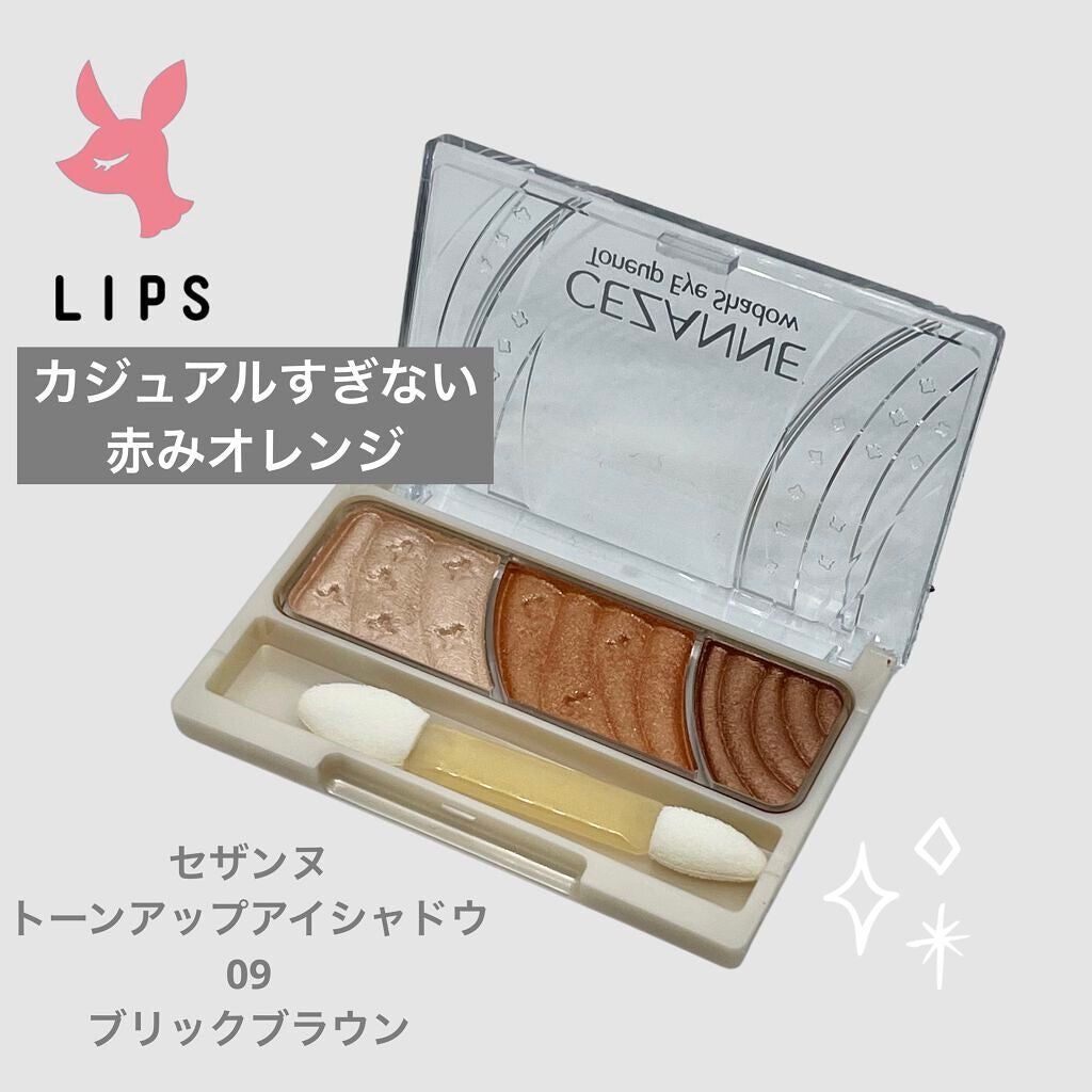 トーンアップアイシャドウ/CEZANNE/アイシャドウパレットを使ったクチコミ(1枚目)