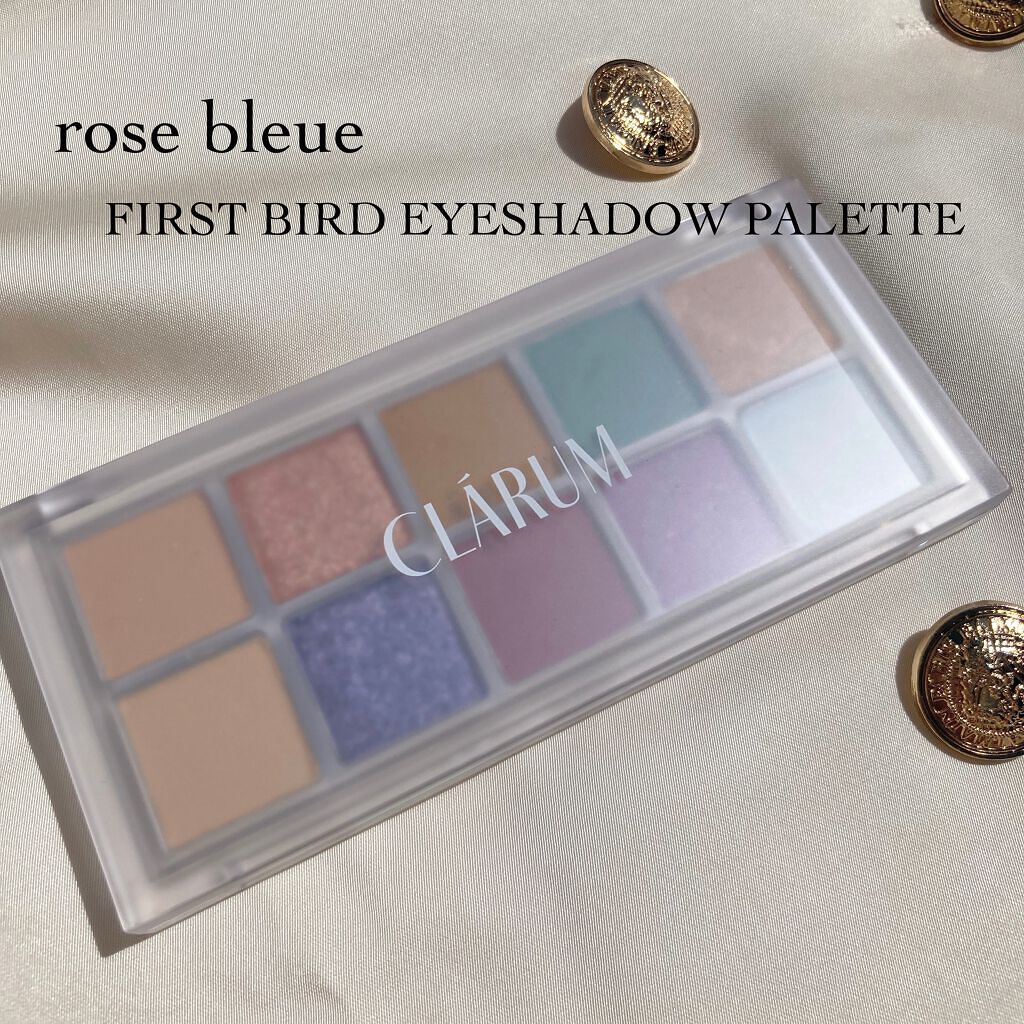 ファーストバードアイシャドウパレット/CLARUM/アイシャドウパレットを使ったクチコミ（2枚目）