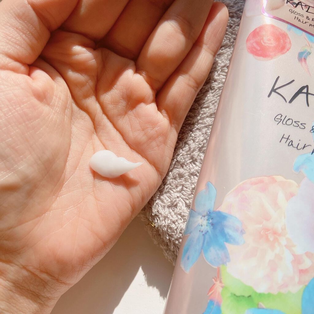 カイカ グロス＆リペア へアマスク/KAIKA/ヘアマスク・ヘアパックを使ったクチコミ（3枚目）