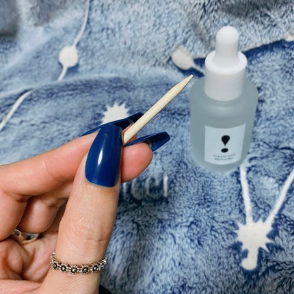 TPUネイルチップ(shape:Coffin) 01 モダンネイビー(Modern Navy)/Muzmak/ネイルチップ・パーツの画像