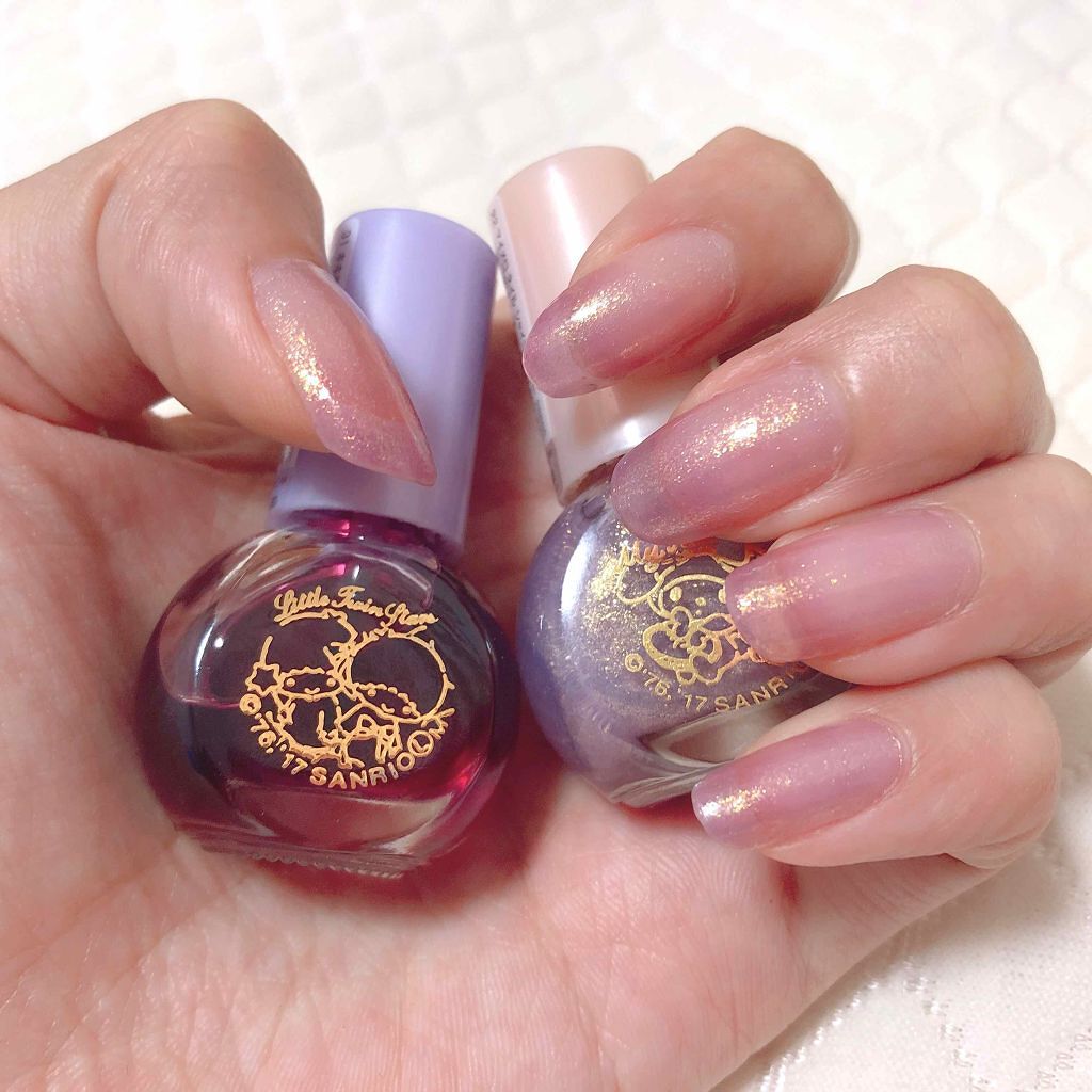 サンリオネイル/DAISO/マニキュアを使ったクチコミ(1枚目)