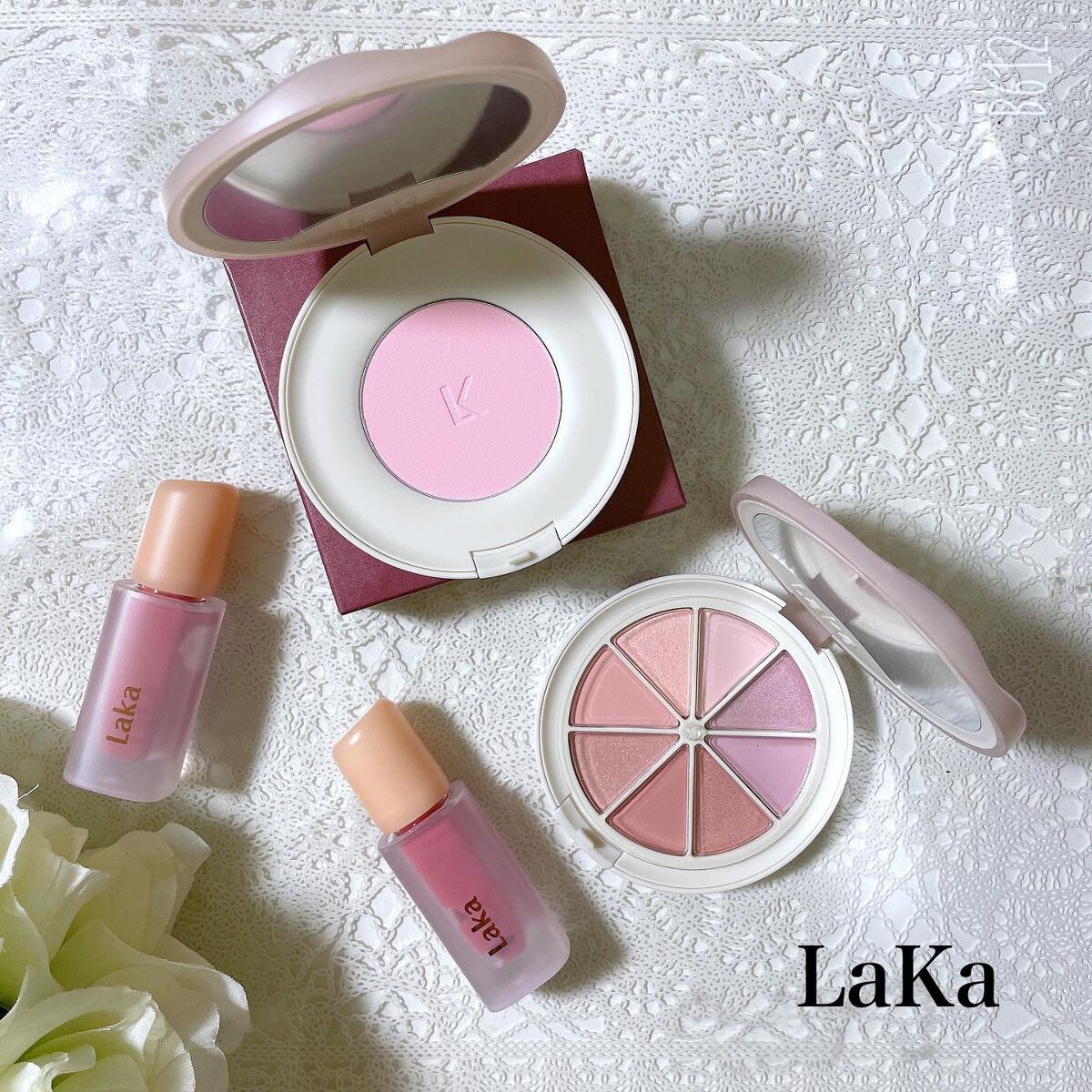 ゆき on LIPS 「Qoo10メガ割購入品💕気になってたLaKaのコスメ達。アイシ..」(1枚目)