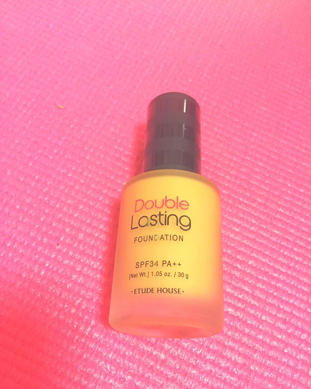 ダブルラスティング ファンデーション/ETUDE/リキッドファンデーションを使ったクチコミ(1枚目)