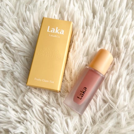 フルーティーグラムティント/Laka/リップティントを使ったクチコミ(2枚目)