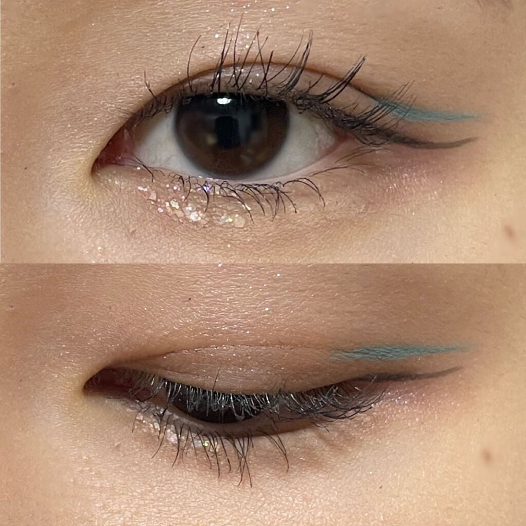 EYE OPENING LINER/UZU BY FLOWFUSHI/リキッドアイライナーを使ったクチコミ(3枚目)