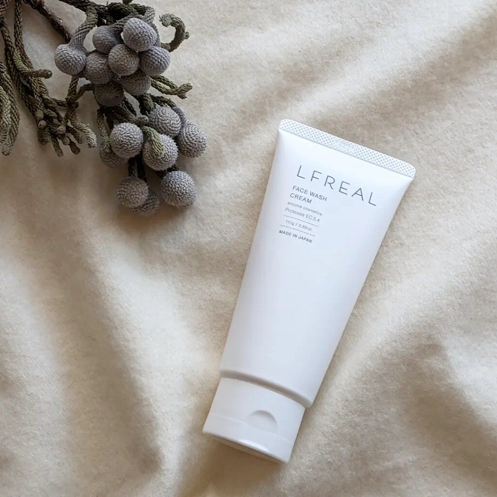 フェイスウォッシュクリーム/LFREAL/洗顔フォームを使ったクチコミ（1枚目）
