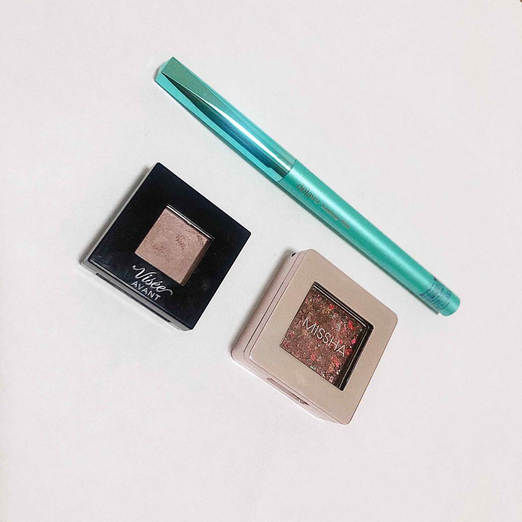 ヴィセ アヴァン シングルアイカラー クリーミィ 104 MOCHA/Visée/ジェル・クリームアイシャドウを使ったクチコミ（3枚目）