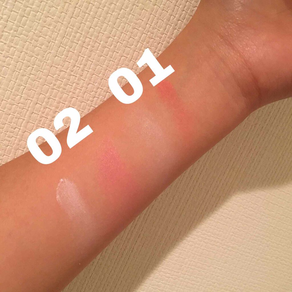 パラソーラ チャームスキン UVチーク＆ハイライト 01/パラソーラ/ジェル・クリームチークを使ったクチコミ（3枚目）