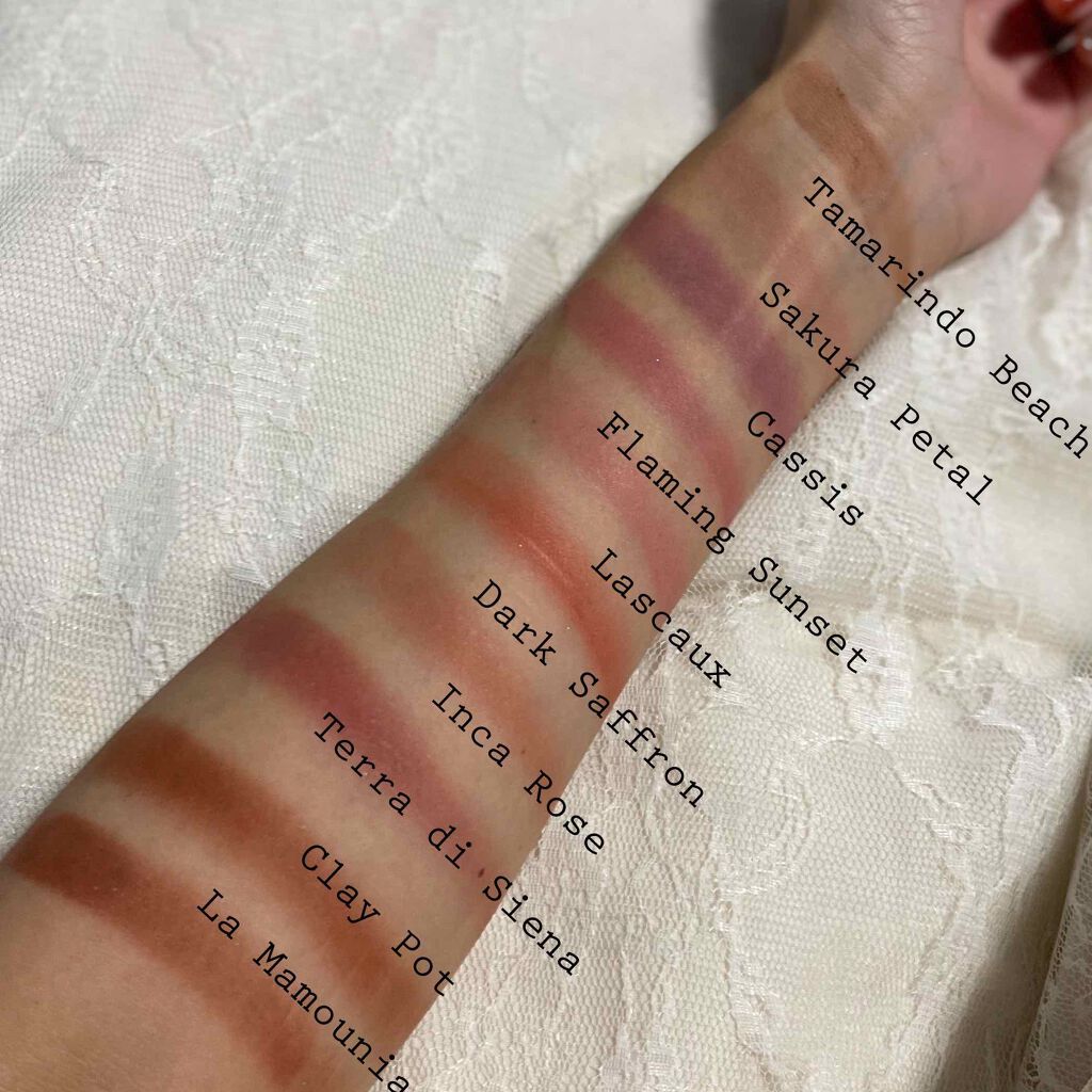 アディクション ザ アイシャドウ マット 015M Flaming Sunset/ADDICTION/単色アイシャドウを使ったクチコミ（2枚目）