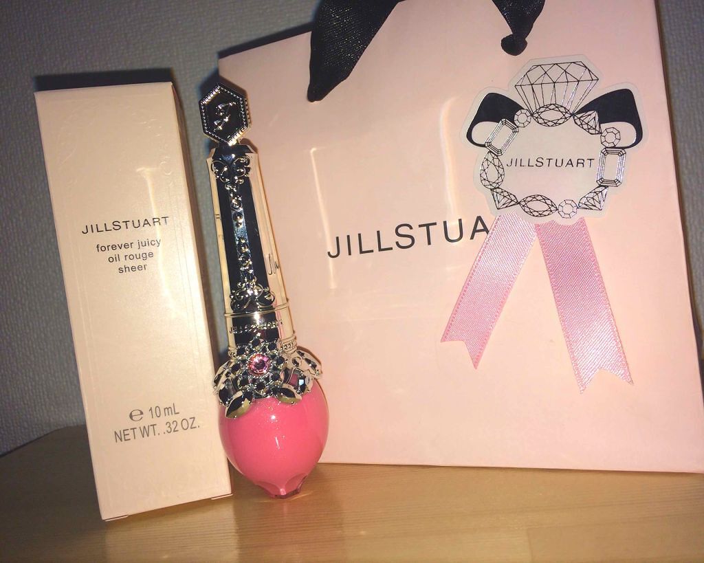 フォーエヴァージューシー オイルルージュ/JILL STUART/口紅を使ったクチコミ（1枚目）