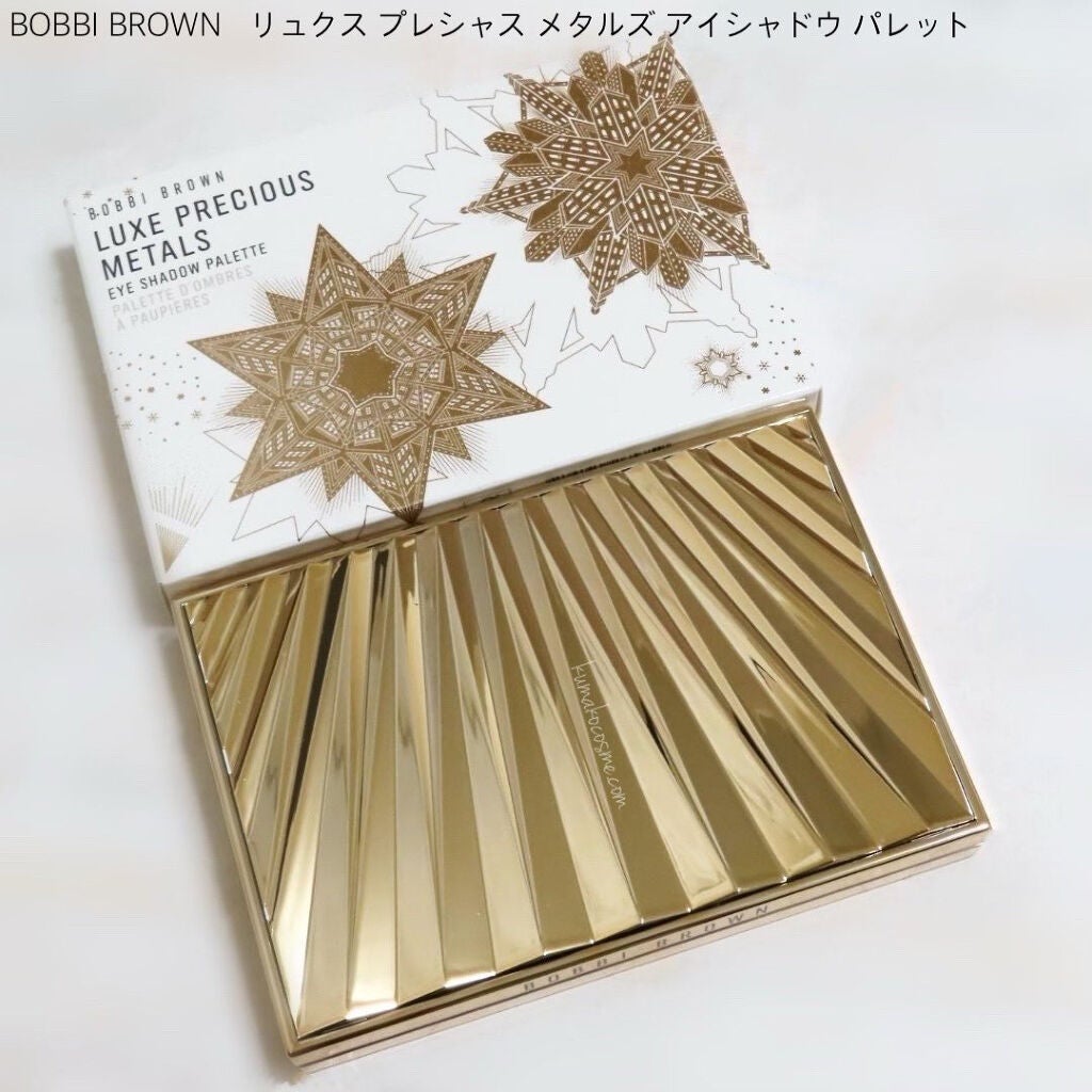 リュクス プレシャス メタルズ アイシャドウ パレット/BOBBI BROWN/アイシャドウパレットを使ったクチコミ(6枚目)
